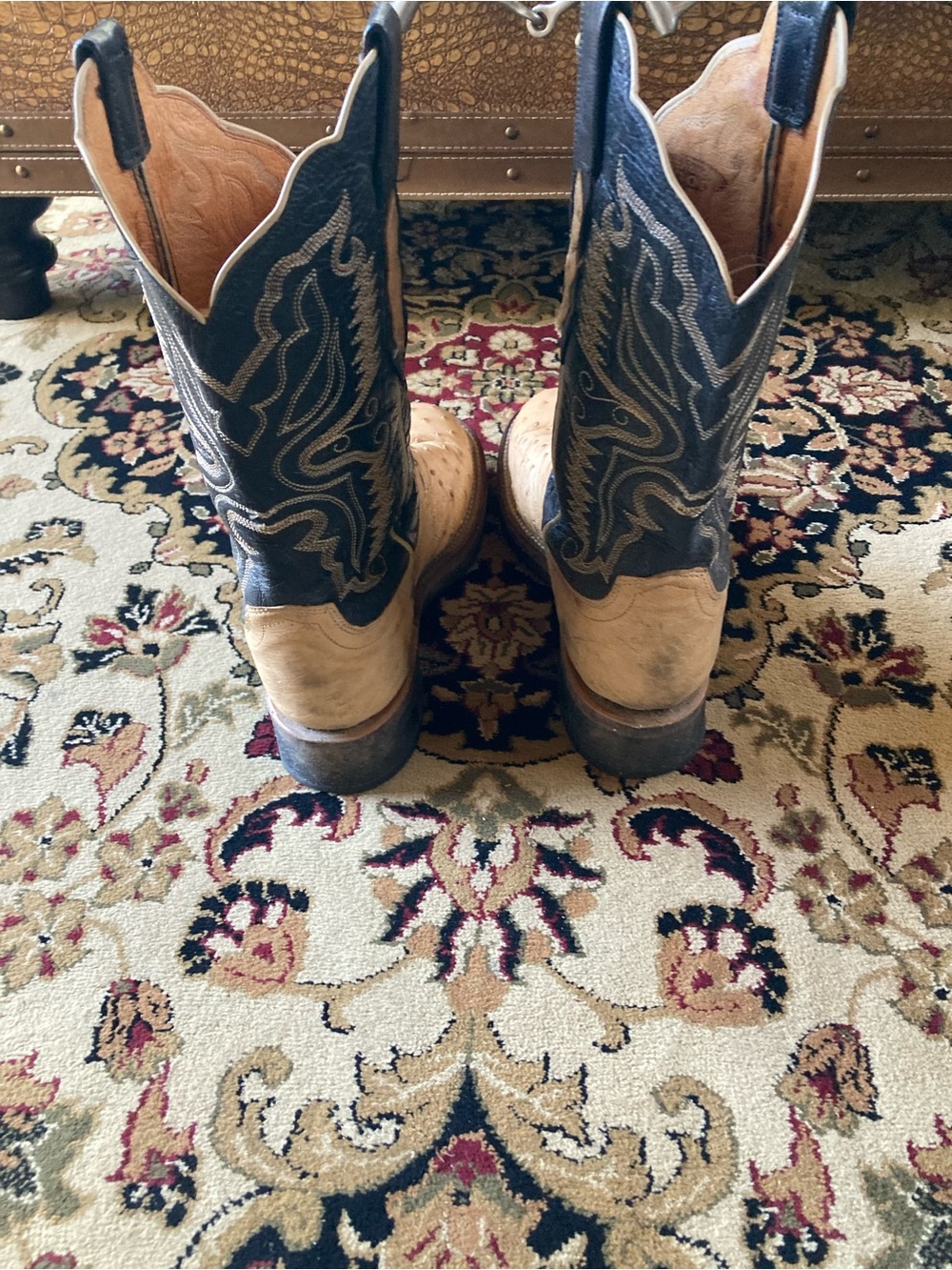 Lucchese Ostrich Boots - Picture 3 of 15